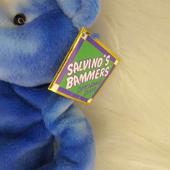 Salvino's Bammers Opening Day Sammy Sosa #21 Blue Beanie Bear - Picture 4 of 11